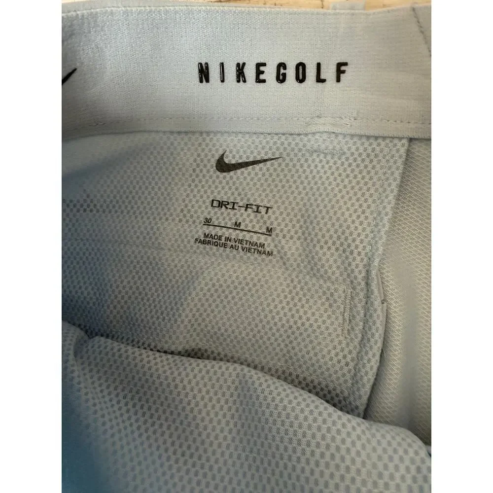 Nike Men's Blue Dri-Fit Golf Shorts Size 30